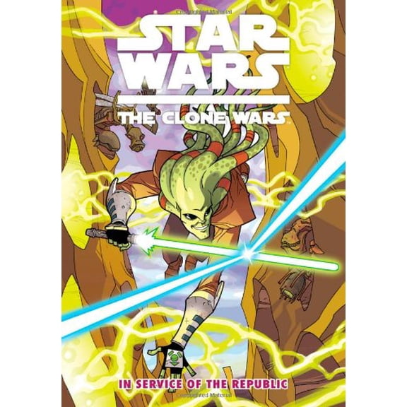 Pre-Owned Star Wars: The Clone Wars - In Service of the Republic (Paperback) 1595824871 9781595824875