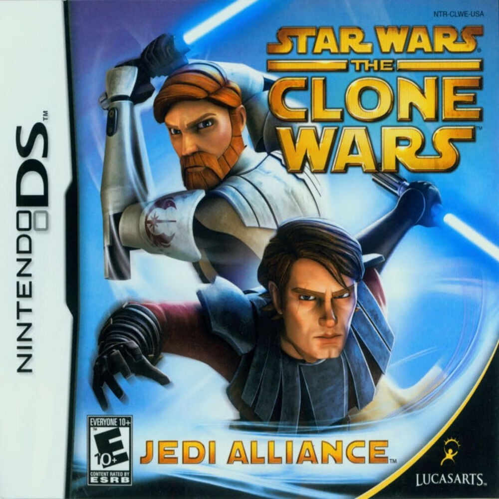Star Wars The Clone Wars Jedi Alliance DS Game Cartridges for NDS 3DS DSI DS in Bosnia and Herzegovina at BAM 77 Rating 4