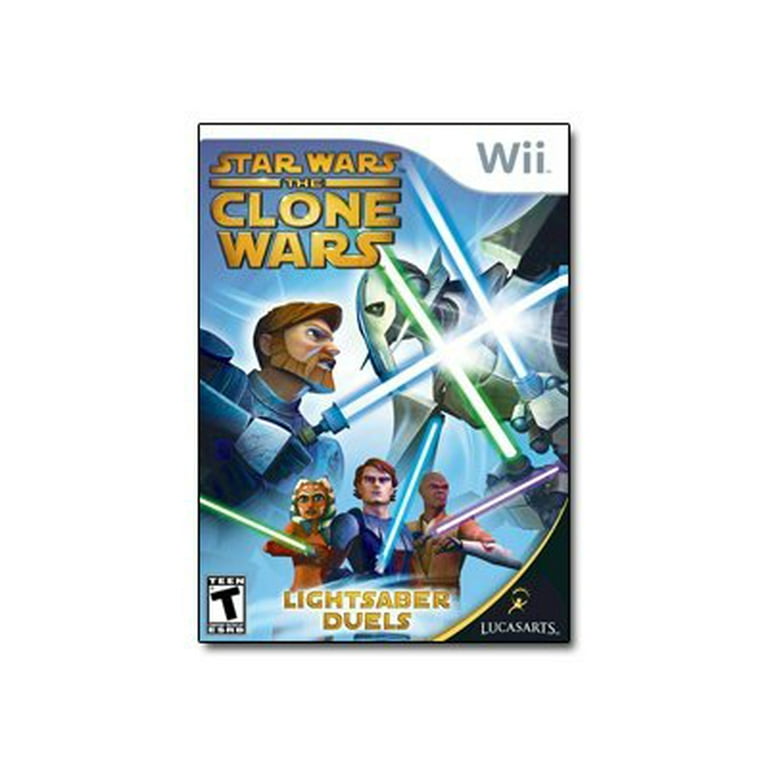 Star Wars The Clone Wars Lightsaber Duels Wii