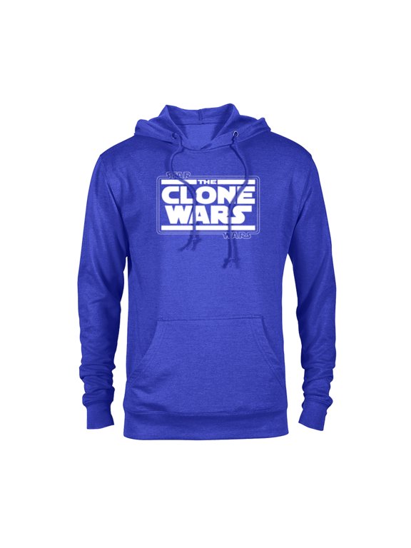 The Clone Wars Logo - Pullover Hoodie for Adults - Customized-Royal Heather