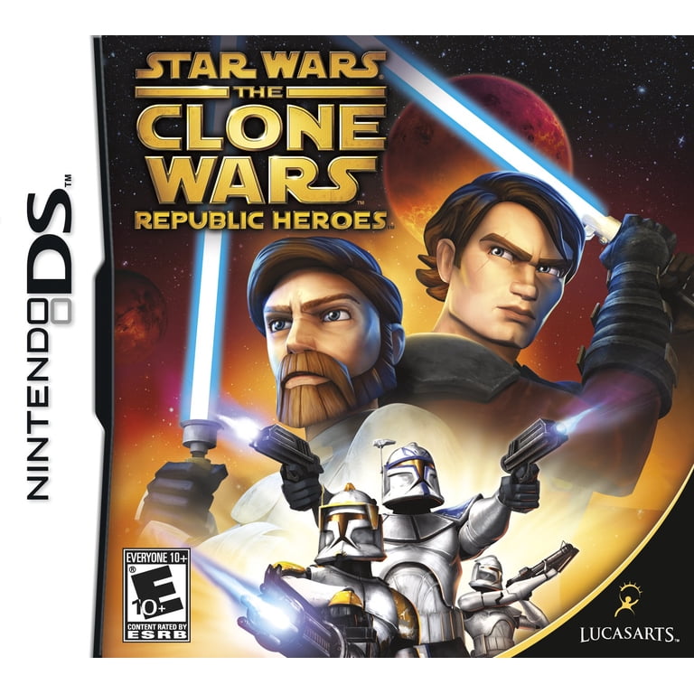 Star Wars the Clone Wars: Republic Heroes - Nintendo DS - Walmart.com