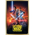 thumbnail image 1 of Star Wars: The Clone Wars - Season 7 Key Art Wall Poster, 22.375" x 34", Framed, 1 of 3