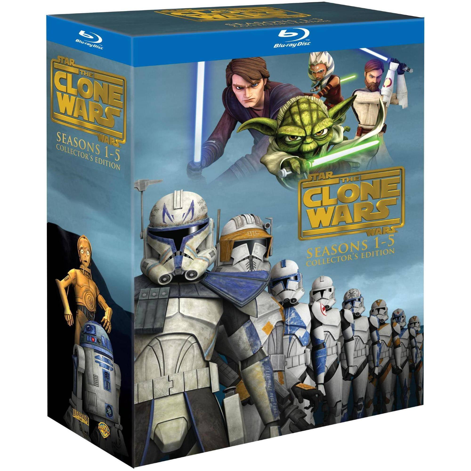 Star Wars: The Clone Wars: Seasons 1-5 Collector's Edition (Blu-ray) 