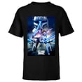thumbnail image 1 of Star Wars The Clone Wars Series Poster - Short Sleeve T-Shirt for Kids - Customized-Black, 1 of 5