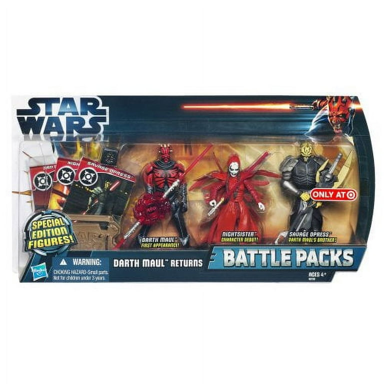 Star wars clone wars hotsell action figures battle packs
