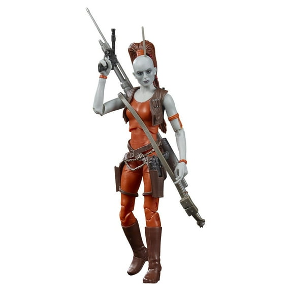 Star Wars: The Clone Wars The Black Series Aurra Sing Kids Toy Action Figure for Boys and Girls Ages 4 5 6 7 8 and Up (6”)