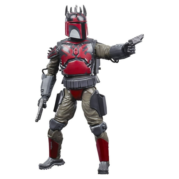 Star Wars The Clone Wars: The Black Series Mandalorian Super Commando Kids Toy Action Figure for Boys and Girls (5”)