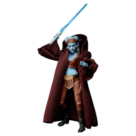 Star Wars The Clone Wars: The Vintage Collection Aayla Secura Kids Toy Action Figure for Boys and Girls (9”)