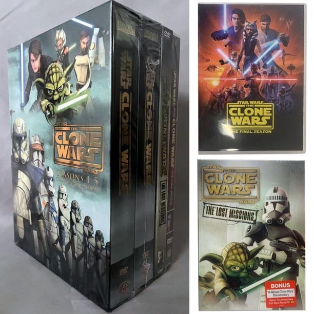 Star Wars: The CloneWars Complete Animated Series Seasons 1-7 DVD (25