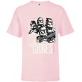 thumbnail image 1 of Star Wars The Clones Tour ‘02 - Short Sleeve T-Shirt for Kids - Customized-Soft Pink, 1 of 5