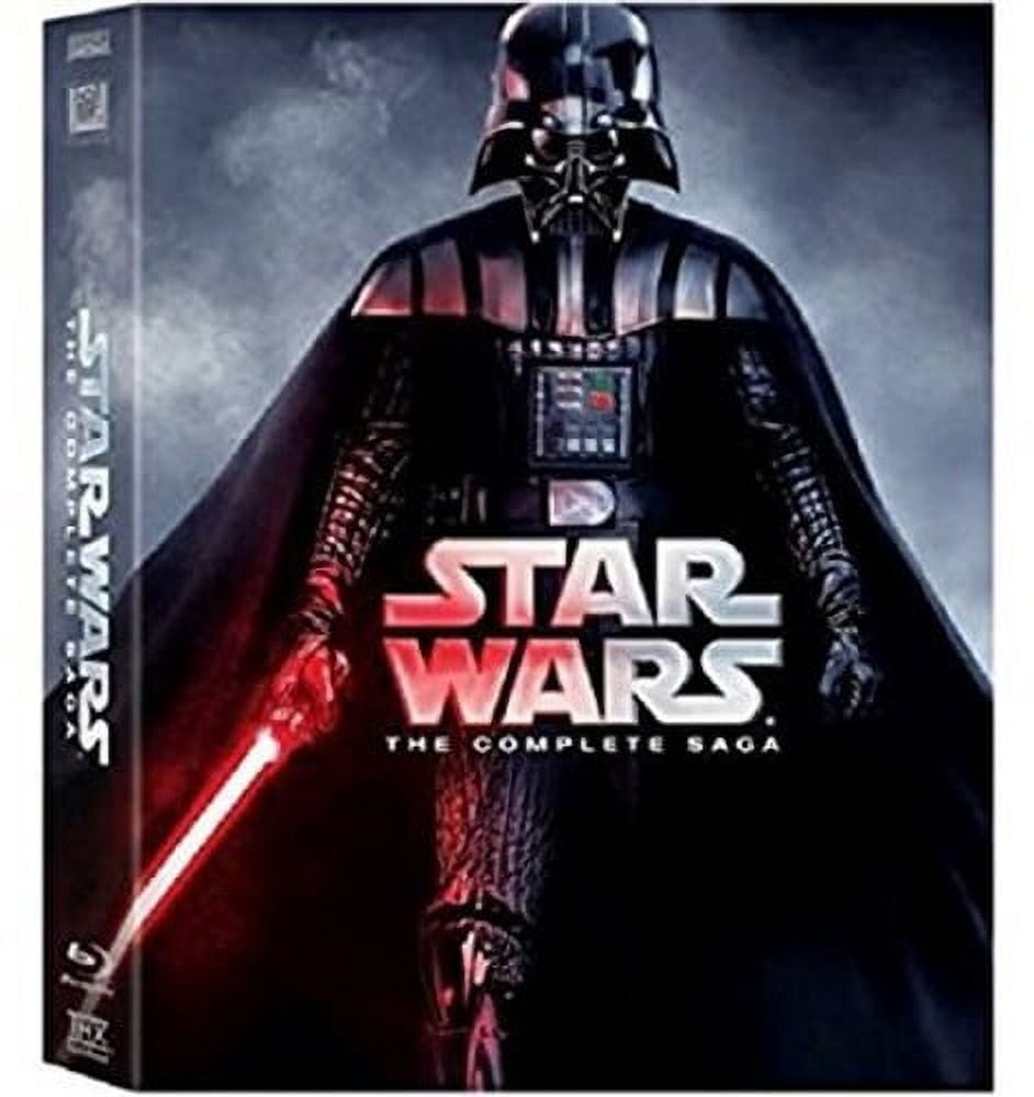 Star Wars The Complete Saga Gift Set 9 Discs Blu ray Full Movie Collection Walmart