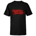 thumbnail image 1 of Star Wars The Dark Side Darth Vader Darth Maul Sith Villains - Short Sleeve T-Shirt for Kids - Customized-Black, 1 of 5