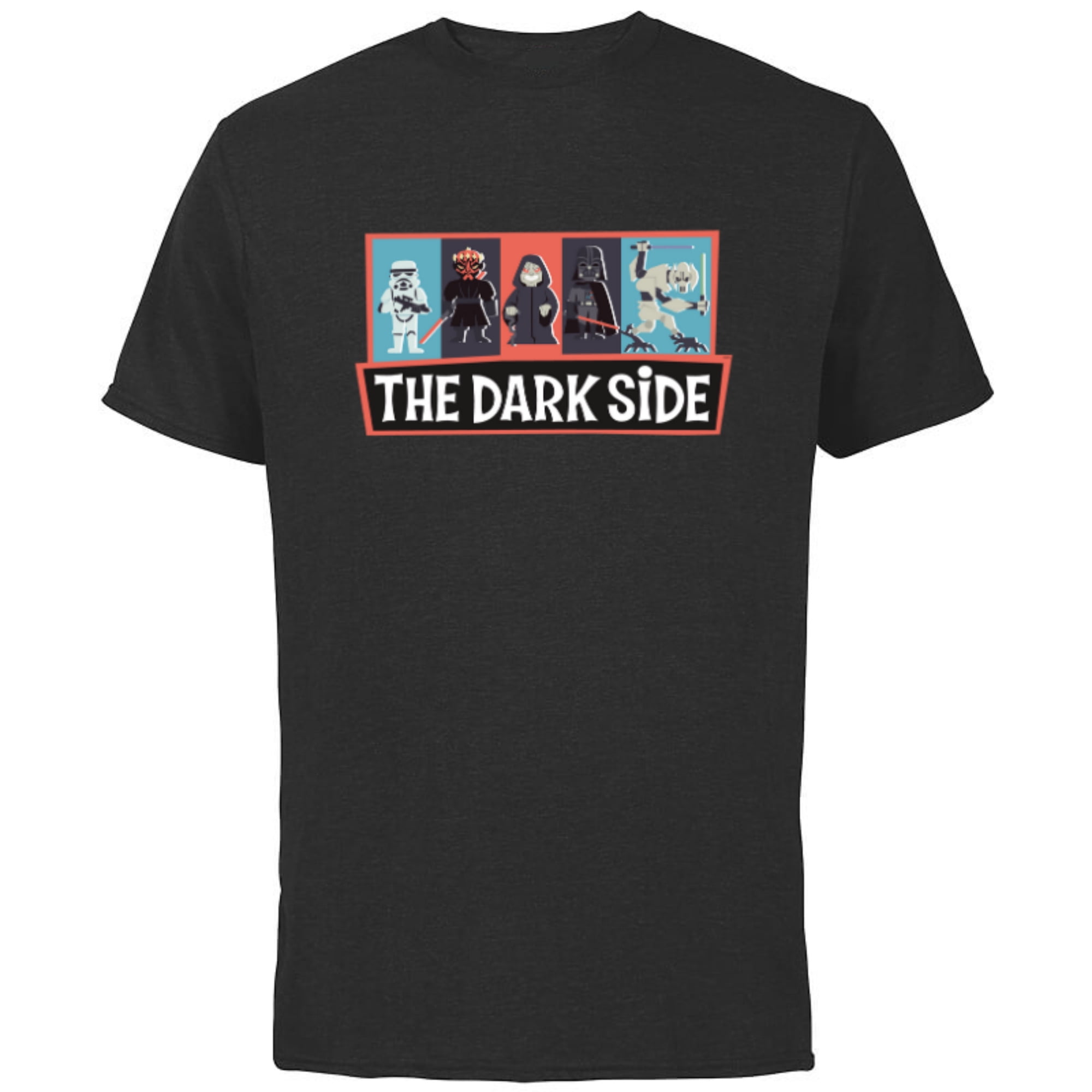 Star Wars Group Faces Jedi Yoda Darth Vader Maul Skywalker T-shirt