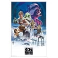 thumbnail image 1 of Star Wars: The Empire Strikes Back 40th - Classic Wall Poster, 14.725" x 22.375", Framed, 1 of 3