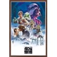 thumbnail image 1 of Star Wars: The Empire Strikes Back 40th - Classic Wall Poster, 14.725" x 22.375", Framed, 1 of 3