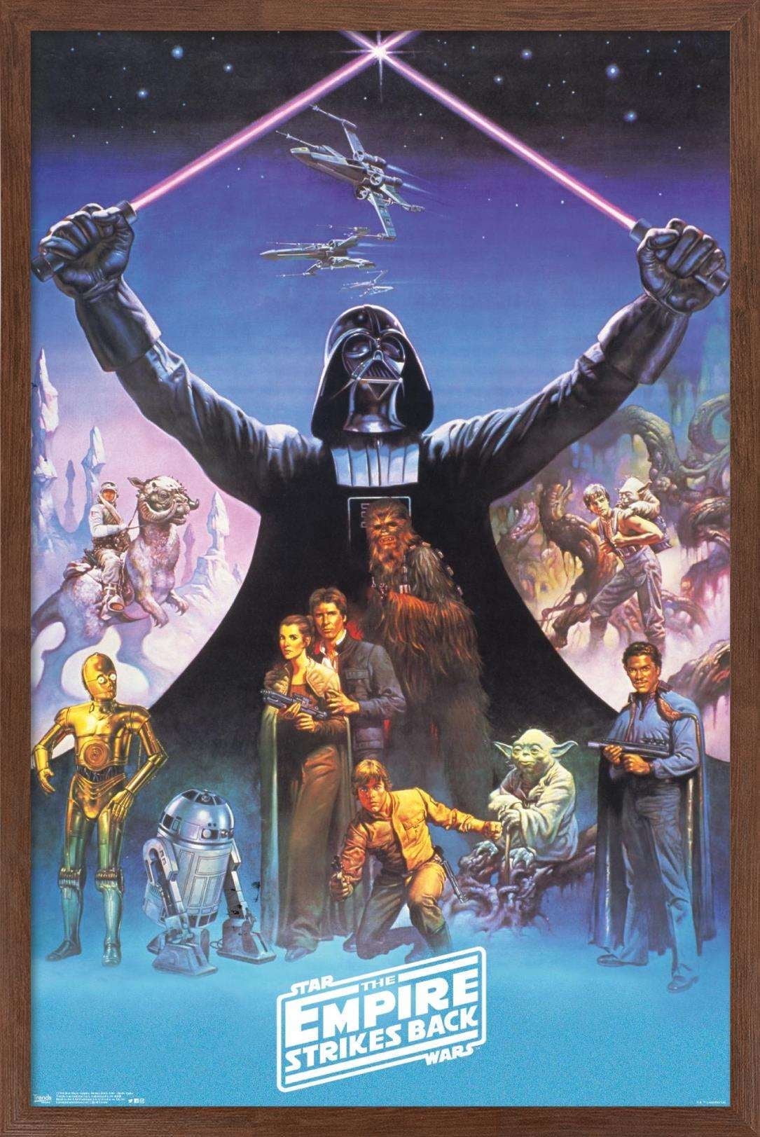 Star Wars: The Empire Strikes Back 40th - Darth Vader Wall Poster