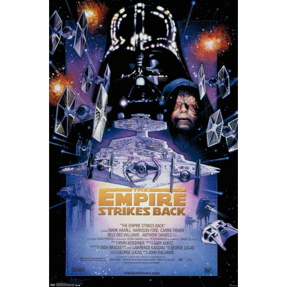 Star Wars: The Empire Strikes Back - One Sheet 2 Wall Poster, 14.725" x 22.375"