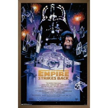 Star Wars: The Empire Strikes Back - One Sheet 2 Wall Poster, 22.375" x 34", Framed