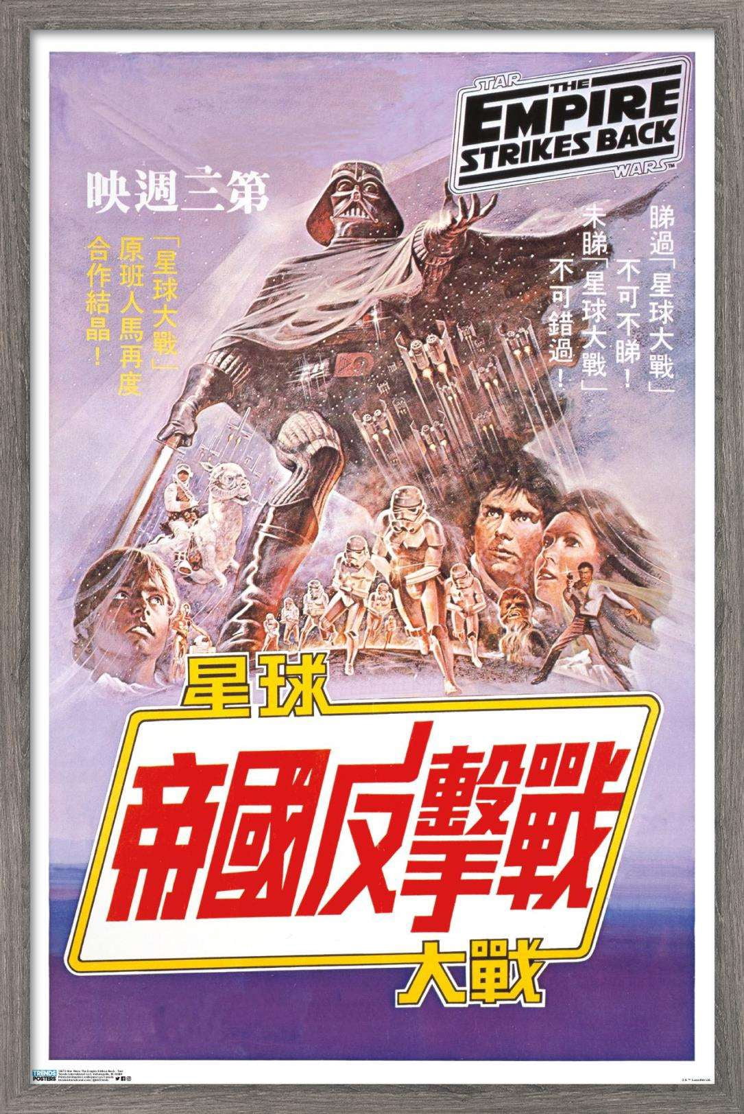 Star Wars: The Empire Strikes Back - Text Wall Poster with