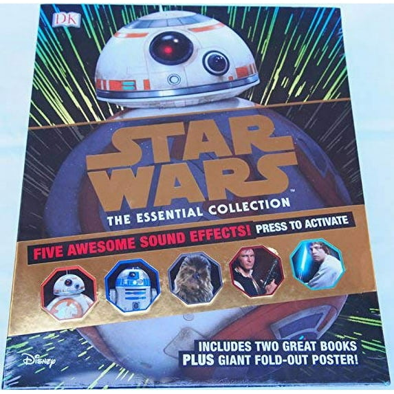 Pre-Owned Star Wars The Essential Collection, Includes 2 Great Books Plus Giant Foldout Poster 9781465459664 Used