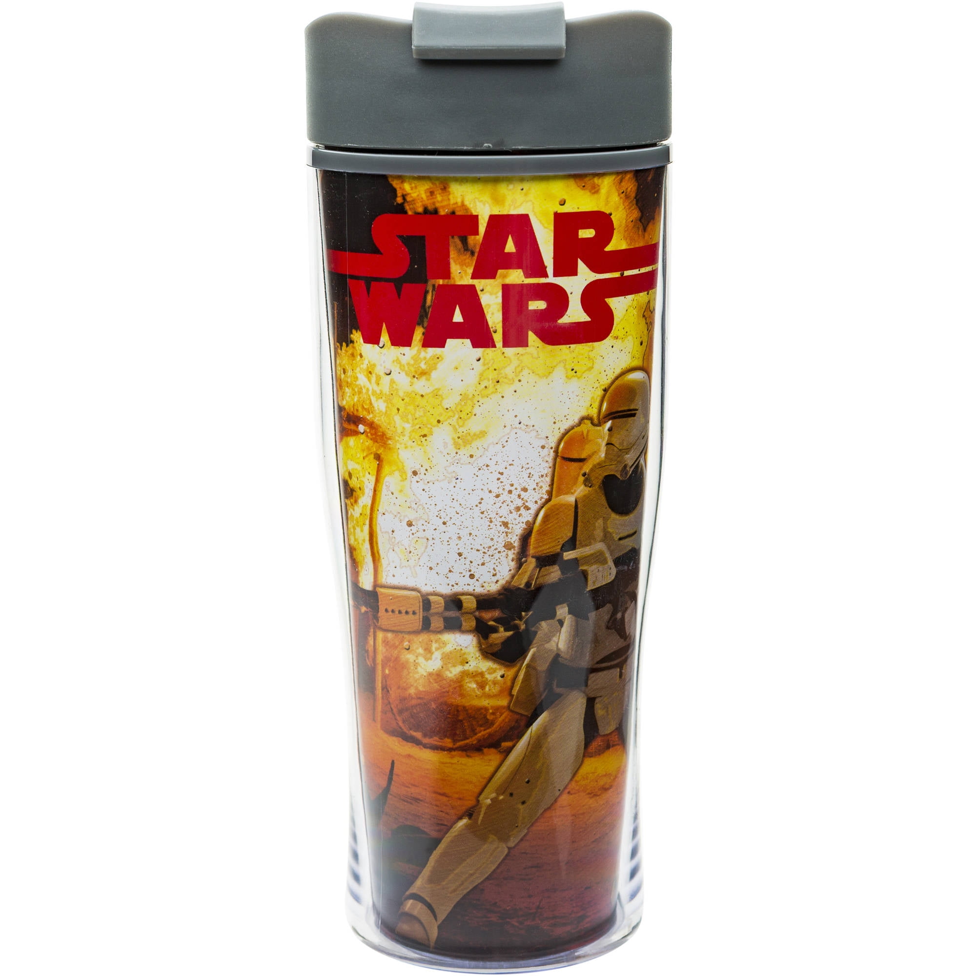 Star Wars Force Awakens 16 oz Plastic Travel Mug