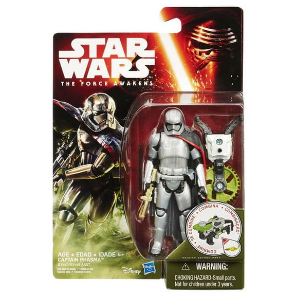 Star Wars The Force Awakens 3.75" Figure Forest Mission Captain Phasma (Non-Mint Package)
