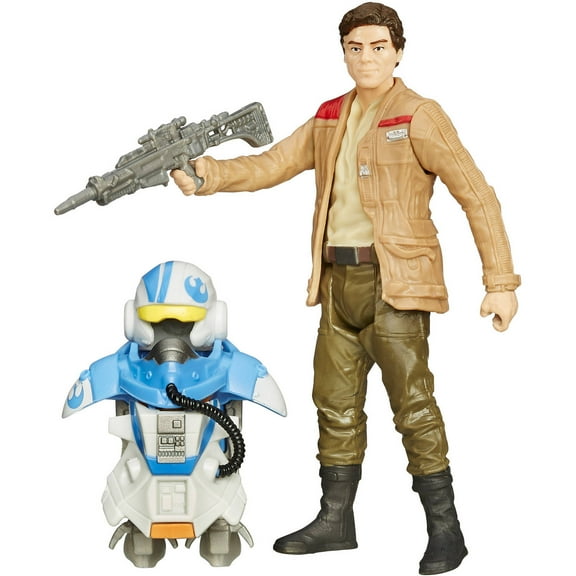 Star Wars The Force Awakens 3.75" Figure Space Mission Armor Poe Dameron (Pilot)
