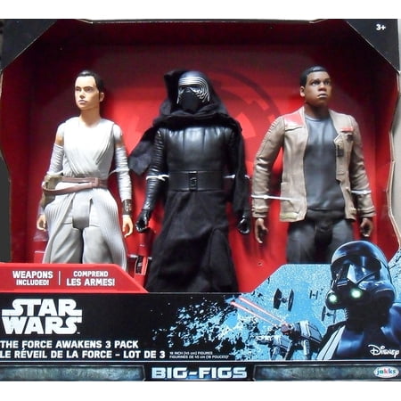 Star Wars The Force Awakens 3-Pack Big Figures, 18"