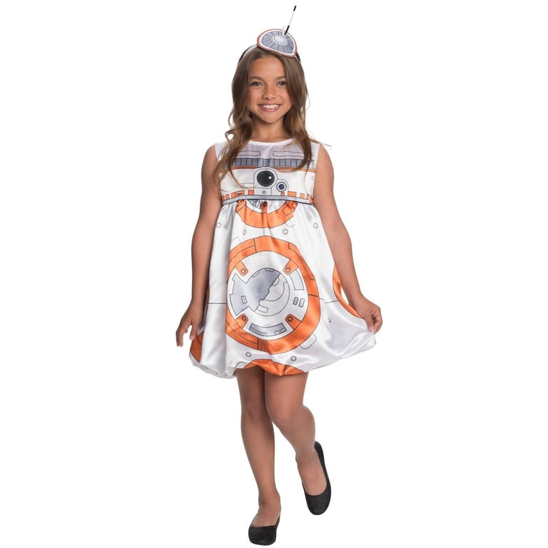 strapless open back dress Darth Vader Dress Costume for Kids, Star Wars main image 1
