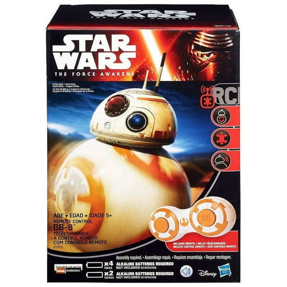 Star Wars The Force Awakens Remote Control BB-8 Figure 2015 Hasbro B3926