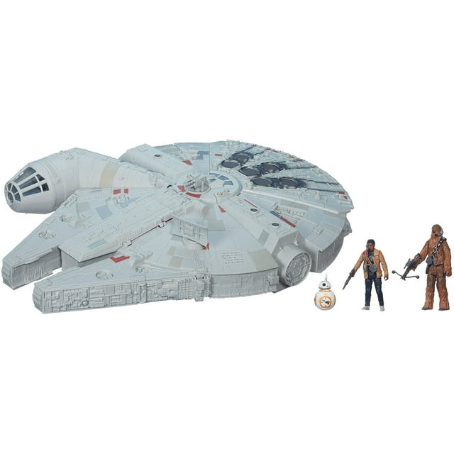 Star Wars The Force Awakens Battle Action Millennium Falcon