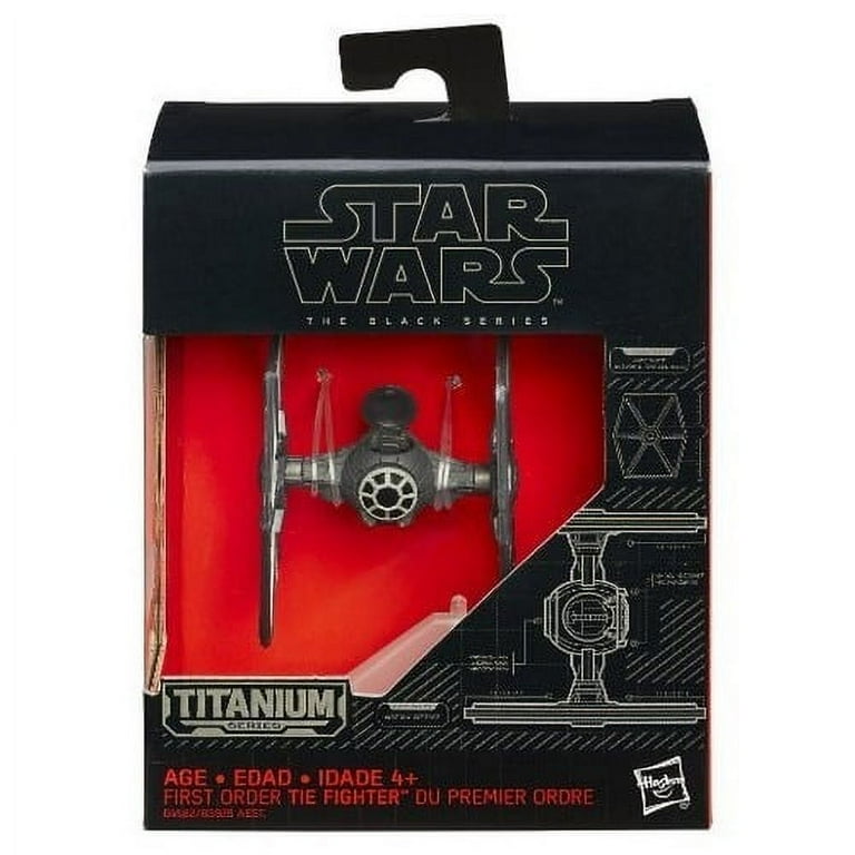 Star Wars: The Force Awakens Black Series Titanium First Order TIE