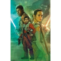 Star Wars: The Force Awakens - Celebration Mural Wall Poster, 22.375" x 34"