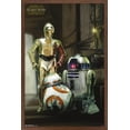 thumbnail image 1 of Star Wars: The Force Awakens - Droids Wall Poster, 22.375" x 34", Framed, 1 of 6