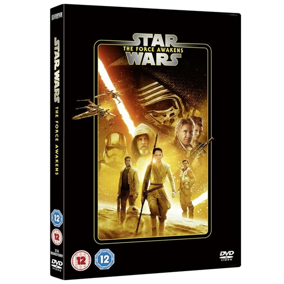 Star Wars: The Force Awakens Episode VII DVD (2015) Region Free