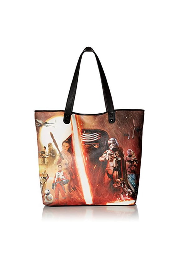 Star Wars The Force Awakens Faux Leather Bag by Loungefly Women's Purse 15" H