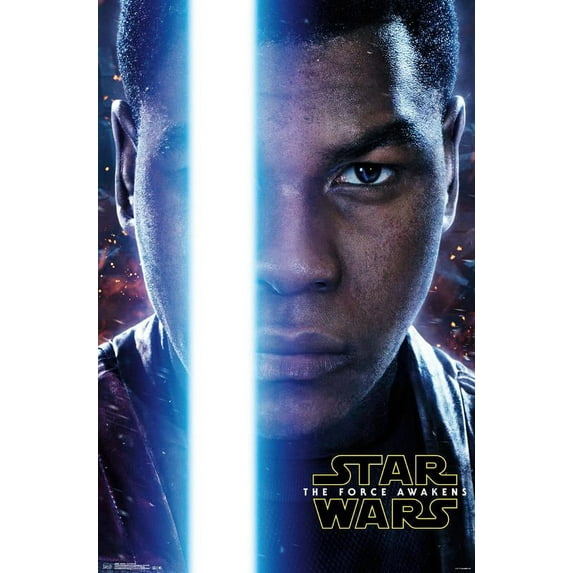 Star Wars: The Force Awakens - Finn Portrait Wall Poster, 22.375" x 34"