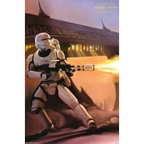 Star Wars: The Force Awakens - Fire Wall Poster, 22.375" x 34"