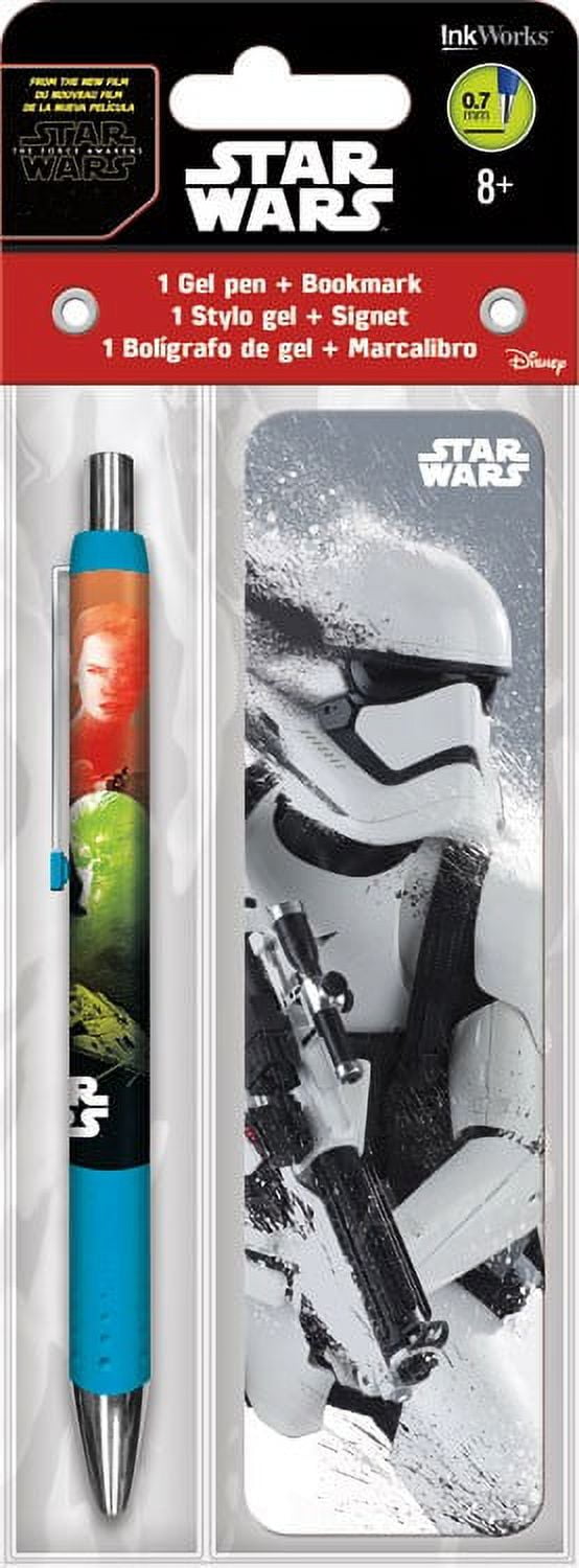 Star Wars Pen Set, 8 Pc Bundle - 8 Deluxe Star Wars Pens featuring Baby  Yoda, Luke Skywalker, Darth Vader plus Star Wars Bookmarks (Star Wars  Office