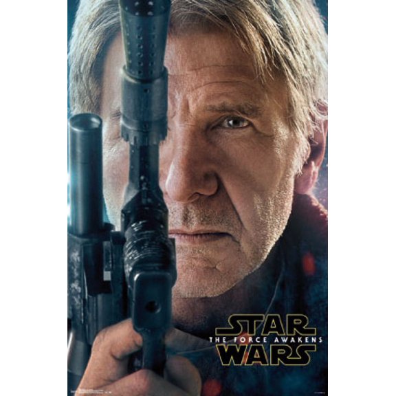 Star Wars The Force Awakens - Han Portrait Poster Print (22 x 34)