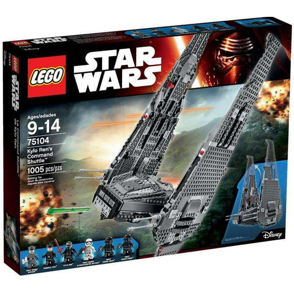 Pre-Owned Star Wars The Force Awakens Kylo Ren's Command Shuttle Set LEGO 75104 [Damaged Package]