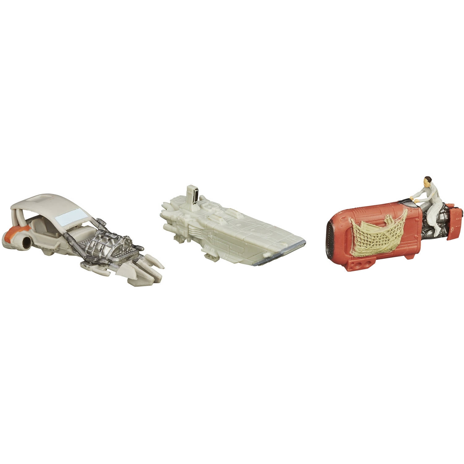 Star Wars The Force Awakens Micro Machines 3-Pack Speeder Chase