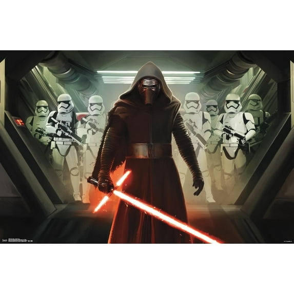 Star Wars: The Force Awakens - Oppression Wall Poster, 22.375" x 34"
