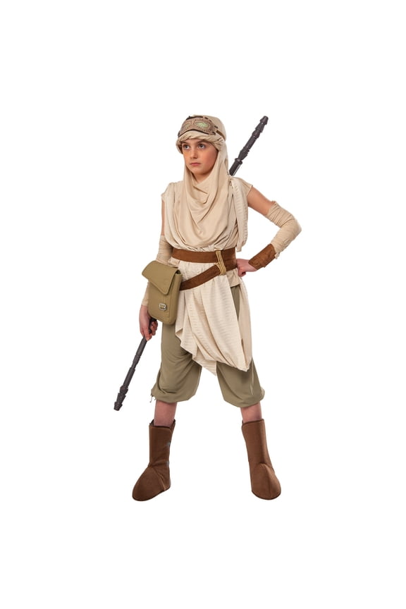 The Force Awakens Premium Girl's Rey Costume