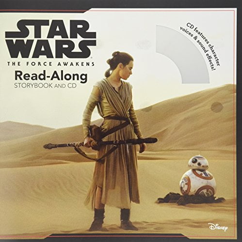 Pre-Owned Star Wars The Force Awakens: Read-Along Storybook and CD Paperback Elizabeth Schaefer