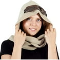 thumbnail image 1 of Star Wars The Force Awakens Rey Hooded Scarf, 1 of 7