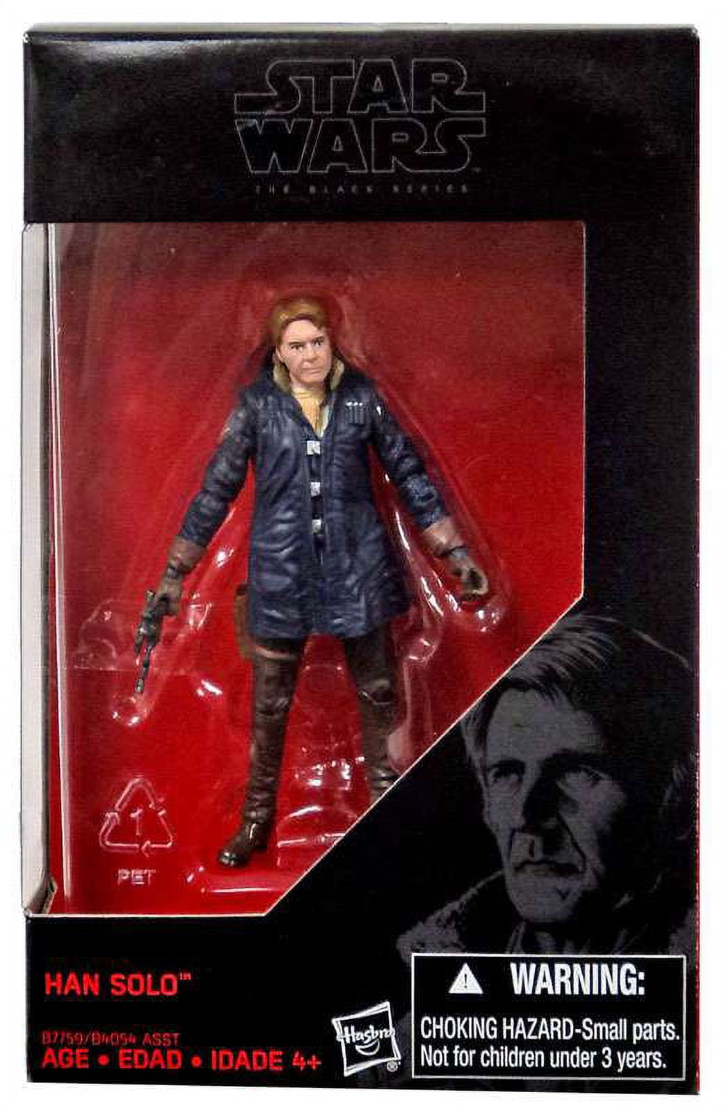 Star Wars:The Force Awakens, theBlack Series, Han Solo [Starkiller Base]  Action Figure, 3.75 Inches 