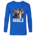thumbnail image 1 of Star Wars The Galaxy Needs More Rebels - Long Sleeve T-Shirt for Men - Customized-Navy, 1 of 5