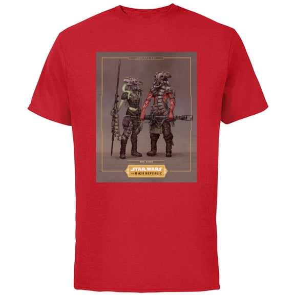 Star Wars The High Republic Concept Art The Nihil - Short Sleeve Cotton T-Shirt for Adults - Customized-Red