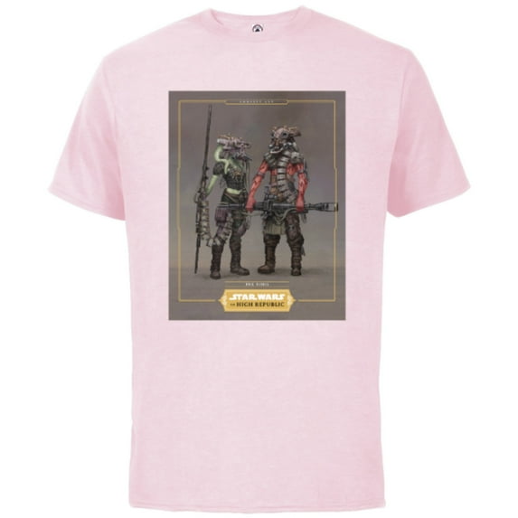 Star Wars The High Republic Concept Art The Nihil - Short Sleeve Cotton T-Shirt for Adults - Customized-Soft Pink